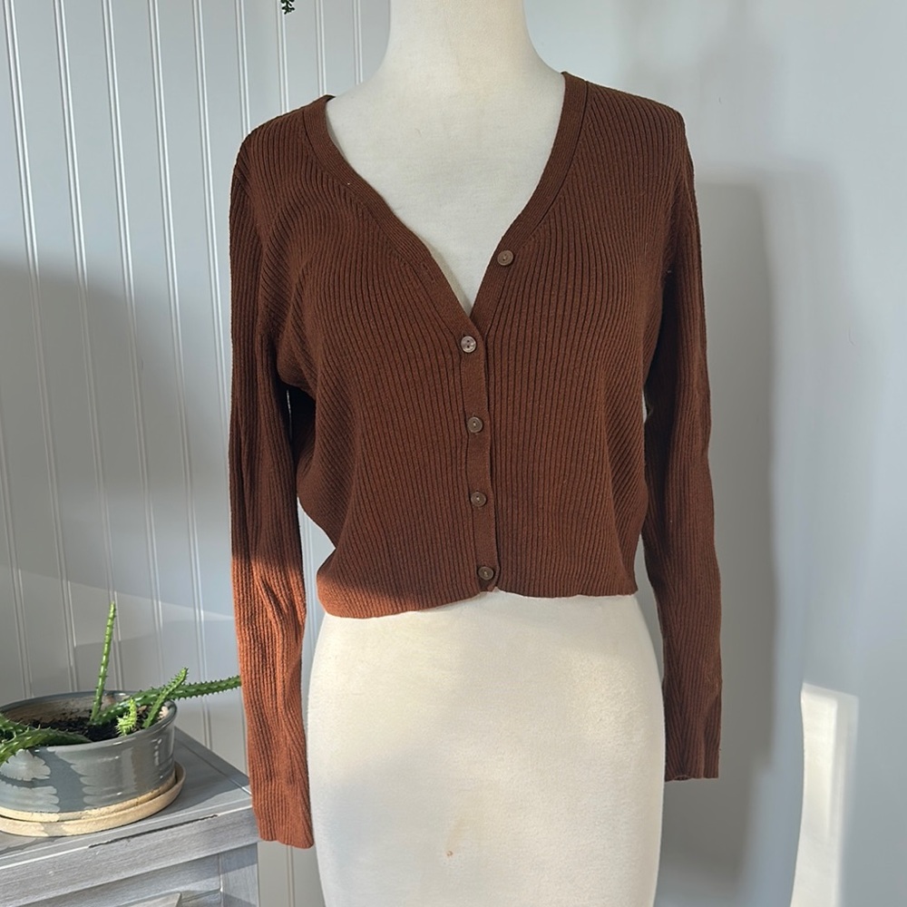 Old Navy Brown Women's Cardigan
